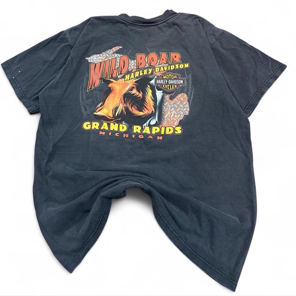 Harley-Davidson Wild Boar Graphic Tee - Black